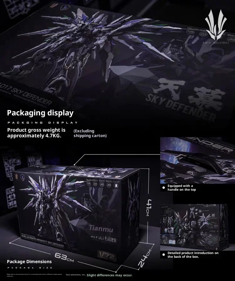 Sky Defender Model Rear View