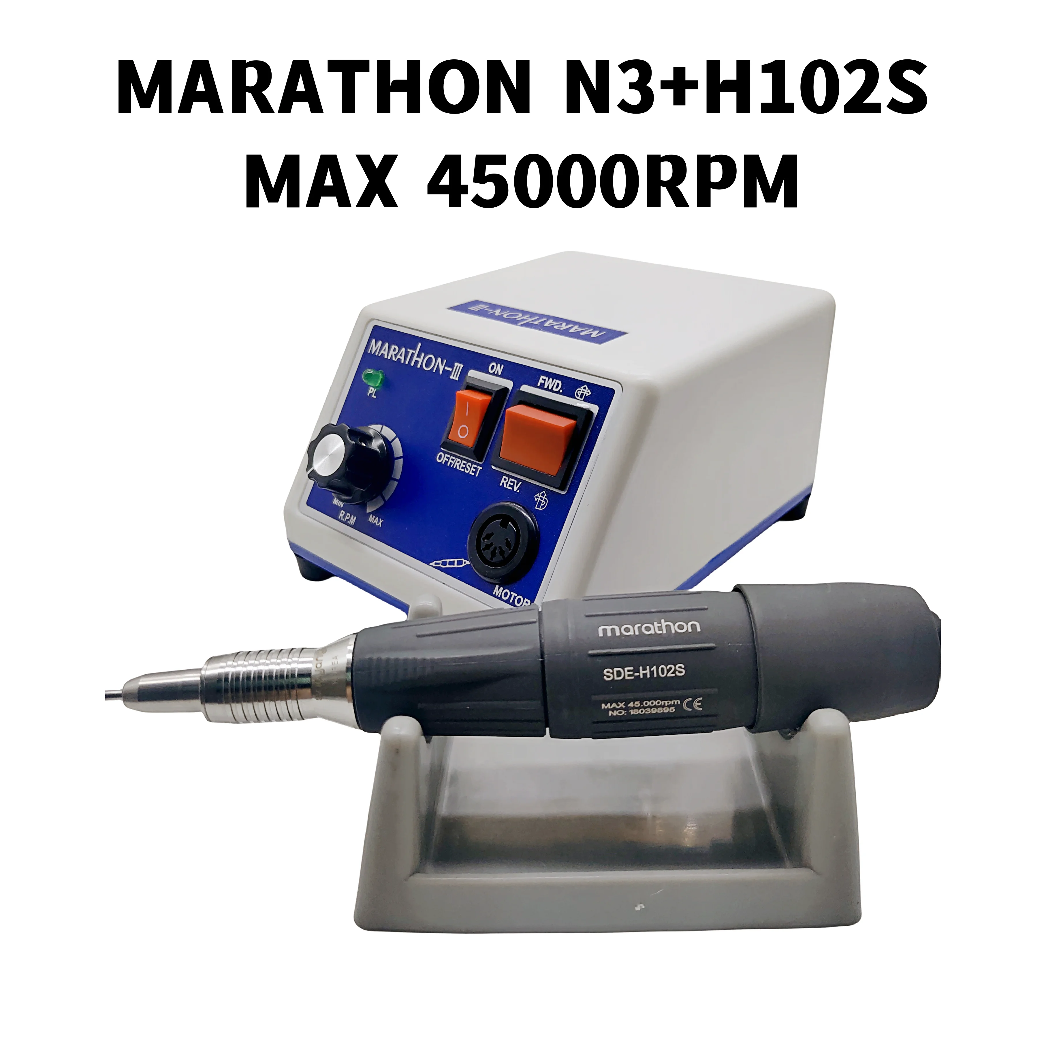 

65W STRONG 210 Machine Manicure MARATHON N3 Control Box 45000RPM SDE-H102S High Quality Handle Electric Nail Drill Nail File Set