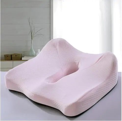 Anti Hemorrhoid Massage Chair Seat Cushion Hip Push Up Yoga Orthopedic Comfort Foam Tailbone Pillow Car Office Seat Cushion 