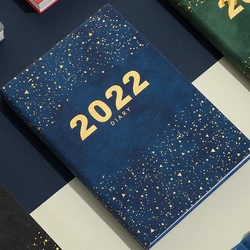 Carnet de bureau et de réunion pour étudiants, planificateur, planificateur, carnet de croquis, papeterie scolaire, 2022 