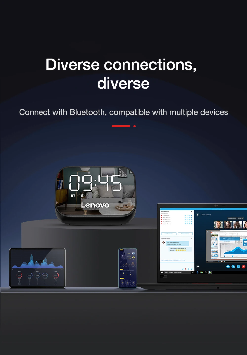 Lenovo Thinkplus TS13 Portable Bluetooth Speaker