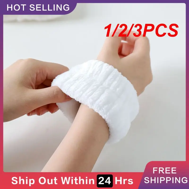 

1/2/3PCS Sweat Wristband Convenient The Actual Arm Sleeve For Washing Face Absorbent Wristband Gym There Must Be Wristband