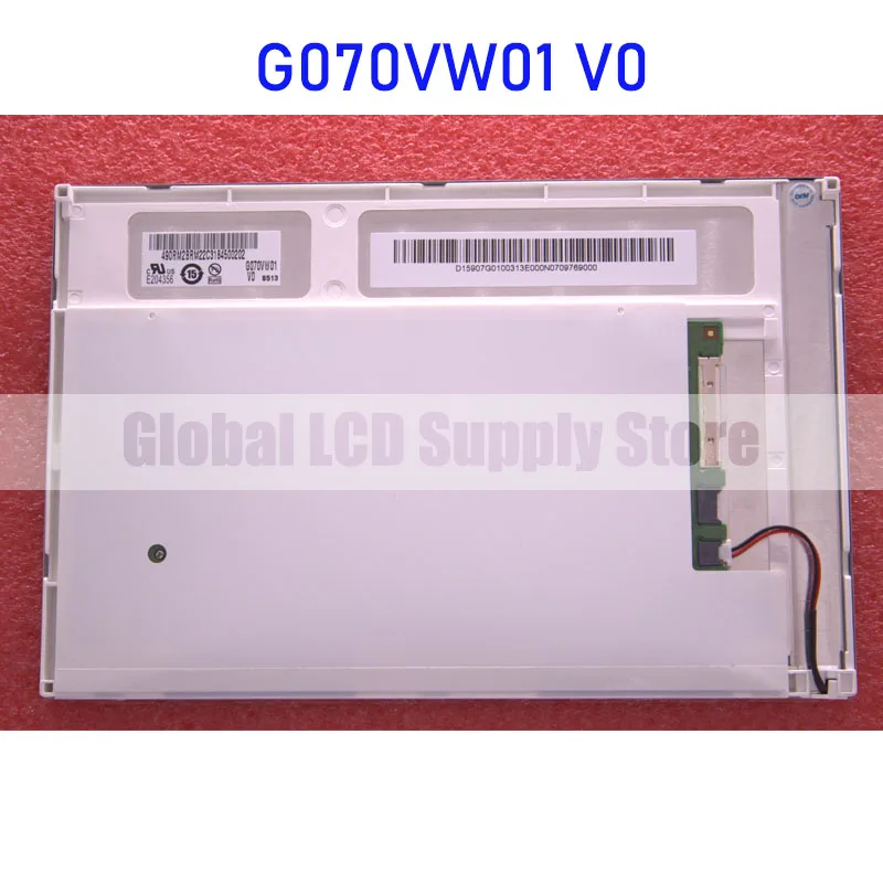 

G070VW01 V0 7.0 Inch Original LCD Display Screen Panel for AUO Brand New and Fast Shipping Before 100% Tested