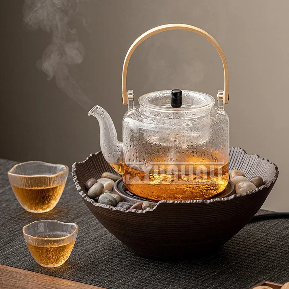 Household Electric Pottery Stove Multifunction Tea-Boiling Stove 750W Teaware Indoor Tea Maker