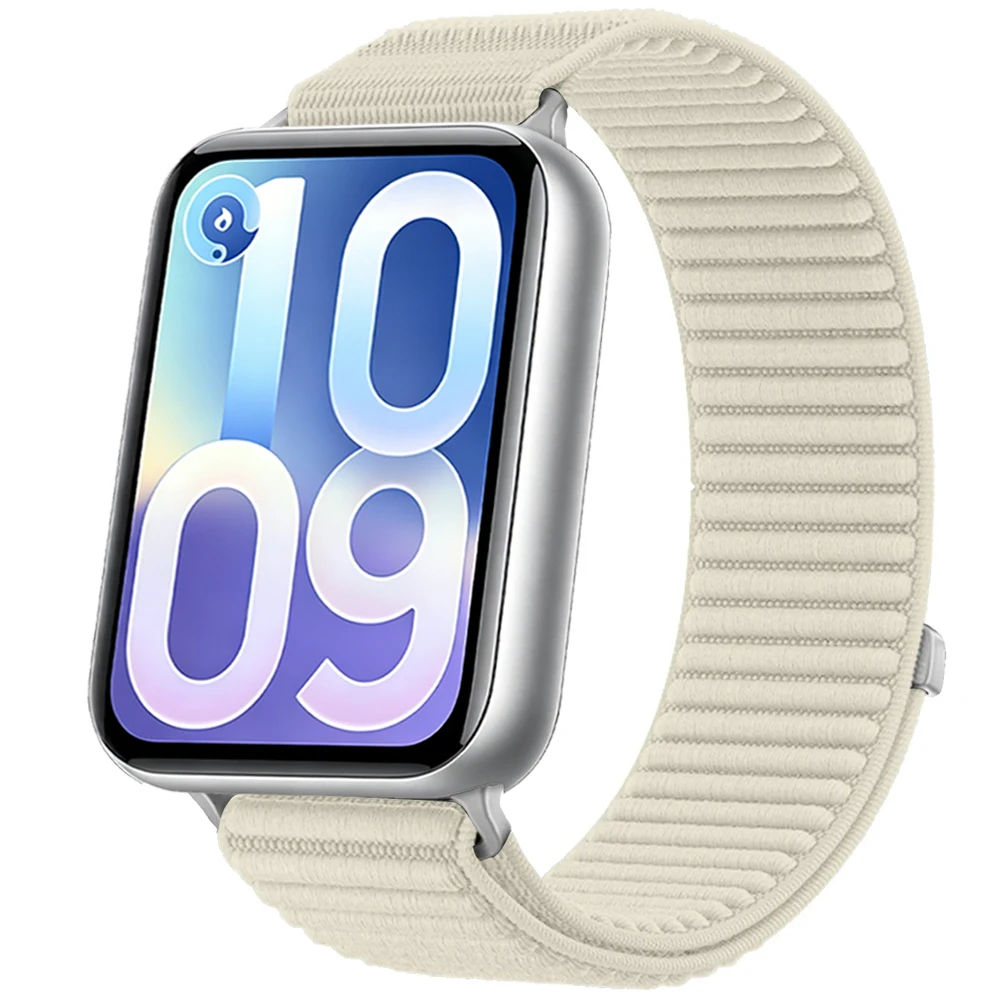 Breathable Nylon Loop Wave Braided Strap Wristband