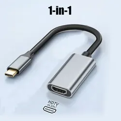 Ultra - Slim Multi - Port USB - C Hub with 4K HDMI, Fast PD Charging, and USB 3.0/2.0 Connectivity (1 in 1)