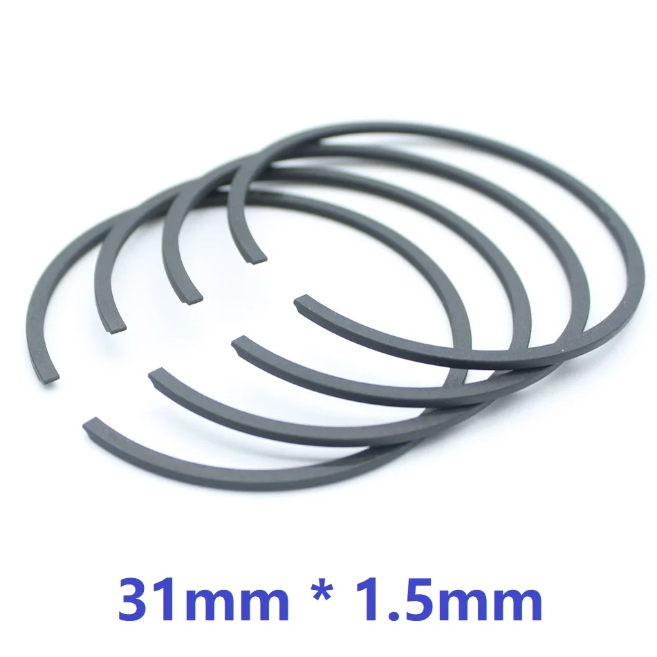 Kit Piston Cylindre 31mm Pour Débroussailleuse Mitsubishi TB23 TU23 TLE23 23CC - Anneaux Clips Joints