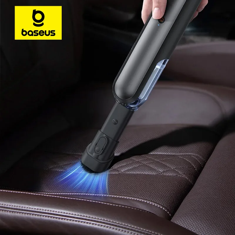 

Baseus USB Vacuum Cleaner 4000Pa Portable Silent Washable HEPA Filter Handheld Vacuum Cleaner Mini Design for Car& PC Cleaning