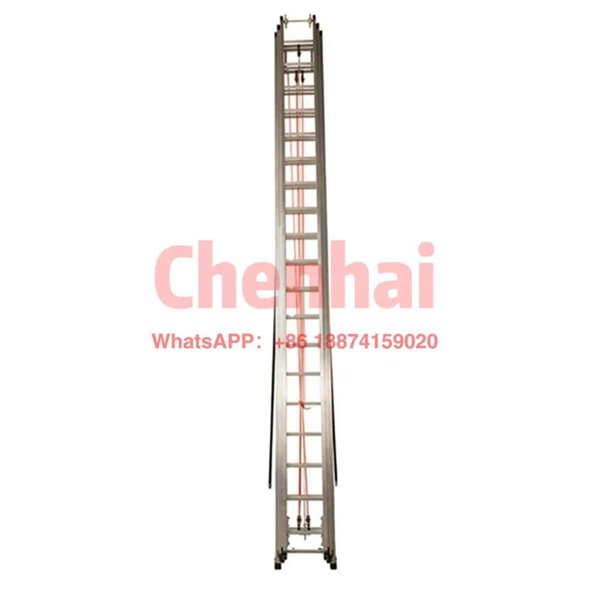 

hot sale popular 12meter or 15m aluminum folding ladder