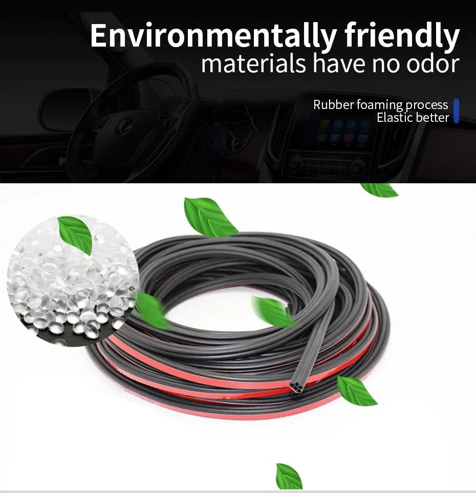 Joint D'étanchéité De Voiture En Forme De T, Caoutchouc De Voiture