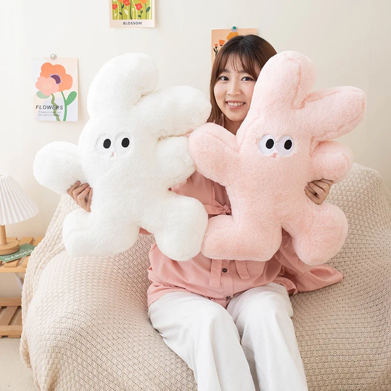Bunny Style Throw Pillows Cute Soft Holiday Giveaway Send Family Give To A Friend Give To The Other Half 2