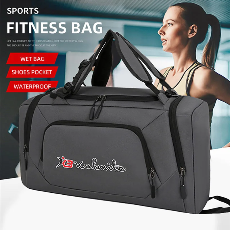 

Gym Bag Dry Wet Bagpack Sport Fitness Pocket For Shoes Travel Outdoor Shoulder Camping Crossbody Handbag Casual Trip Women Men