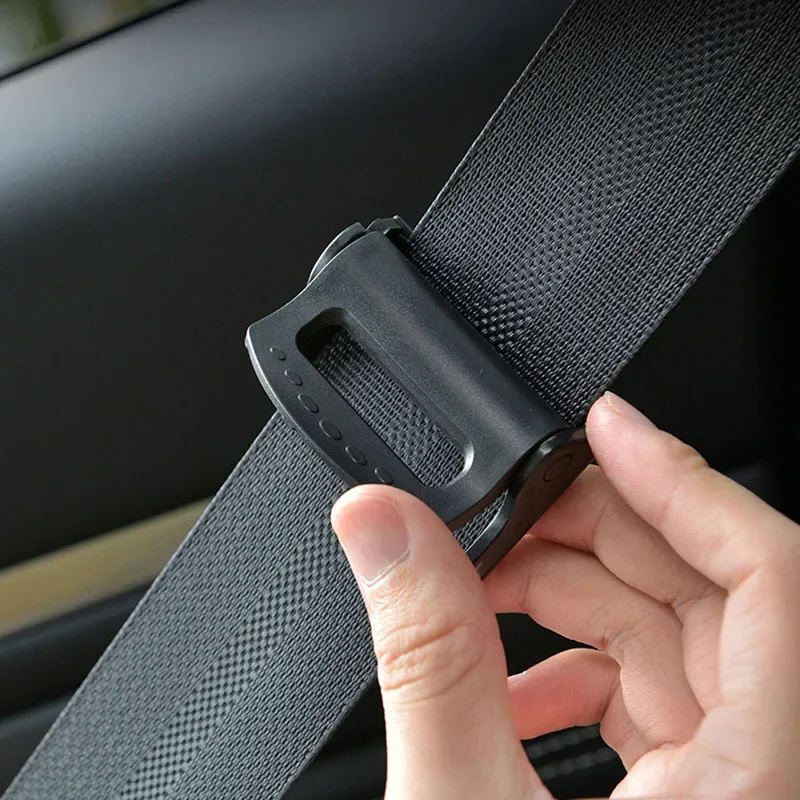 Seat Belt Clip 2PCS Car Safety Seat Belt Buckle Clip Seatbelt Stopper Adjuster Clip To Relax Shoulder Neck Car Strap Clips Accessories