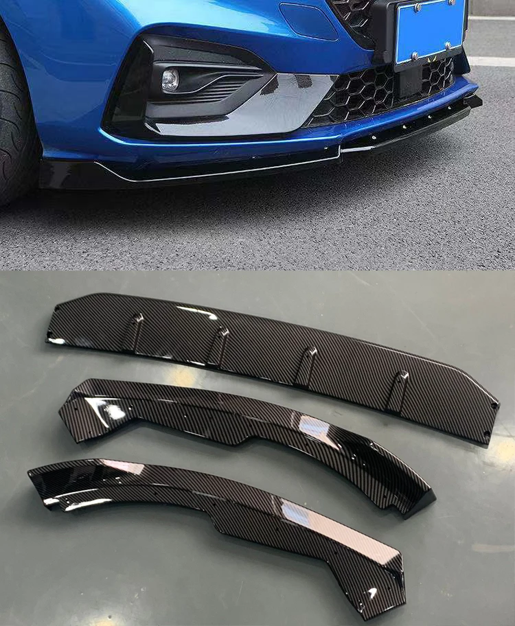 

Front Bumper Lip Lower Focus ST-LINE 2019-2021 Modified Three Section Front Lip Front Shovel