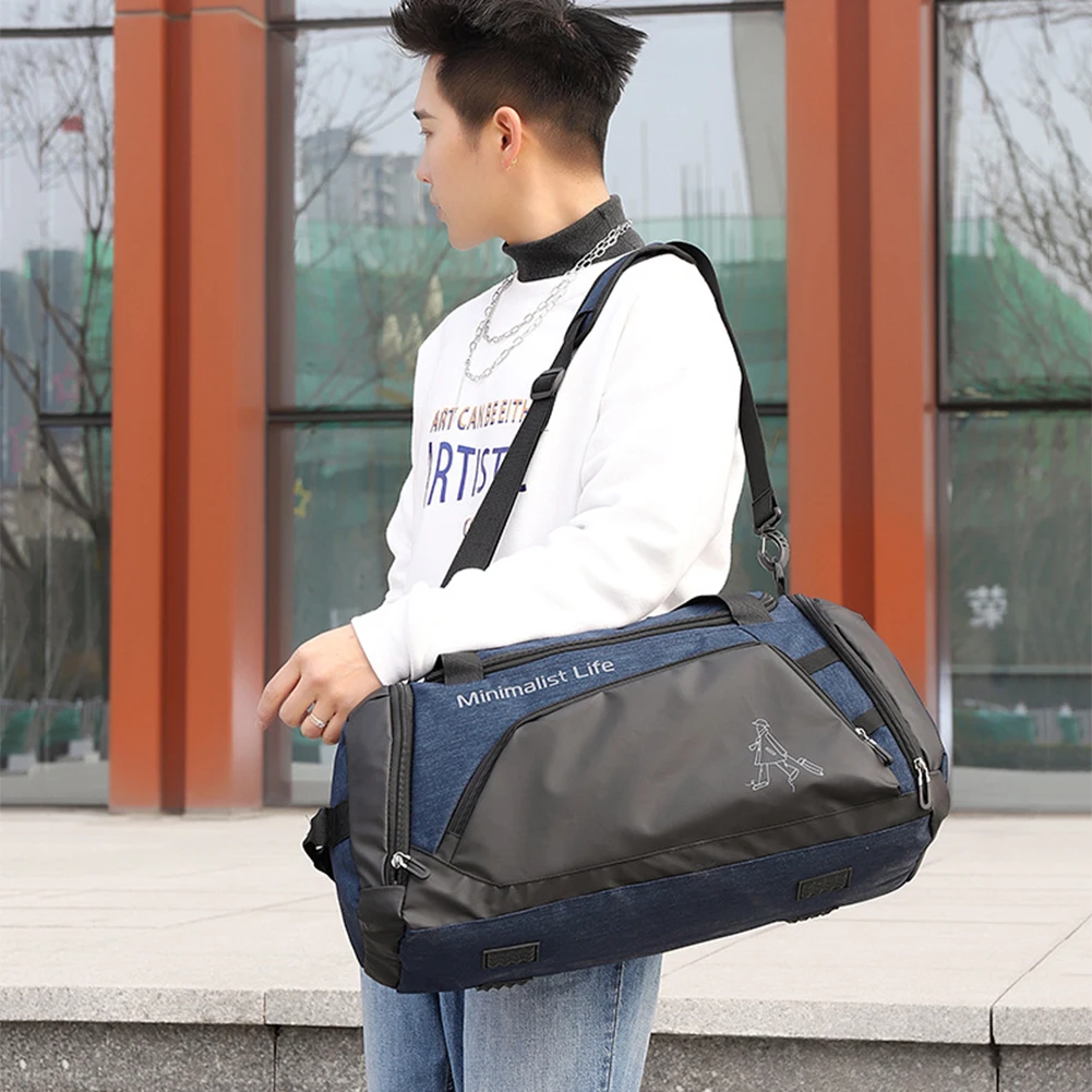 Bolso de mano deportivo de gran para hombre y mujer, bolsa de gimnasio, mochila de Fitness, bolsa de viaje, bolso de hombro de entrenamiento _ - AliExpress Mobile