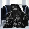 Ayliva In Liebe Flower Blankets Fleece Winter Breathable Soft Throw Blankets for Sofa Office Quilt 4