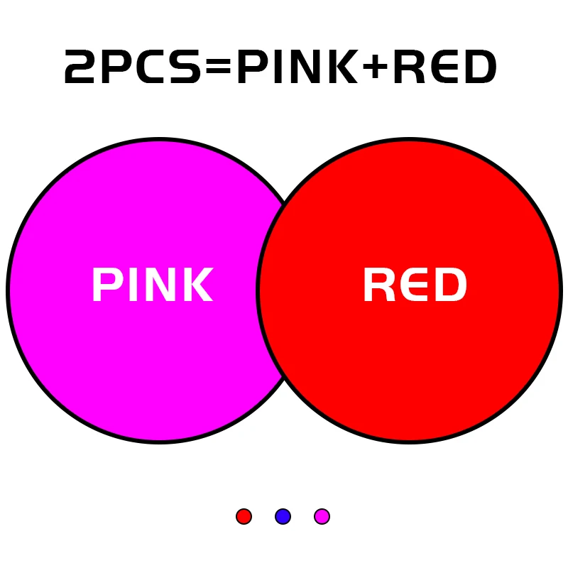 Red and Pink