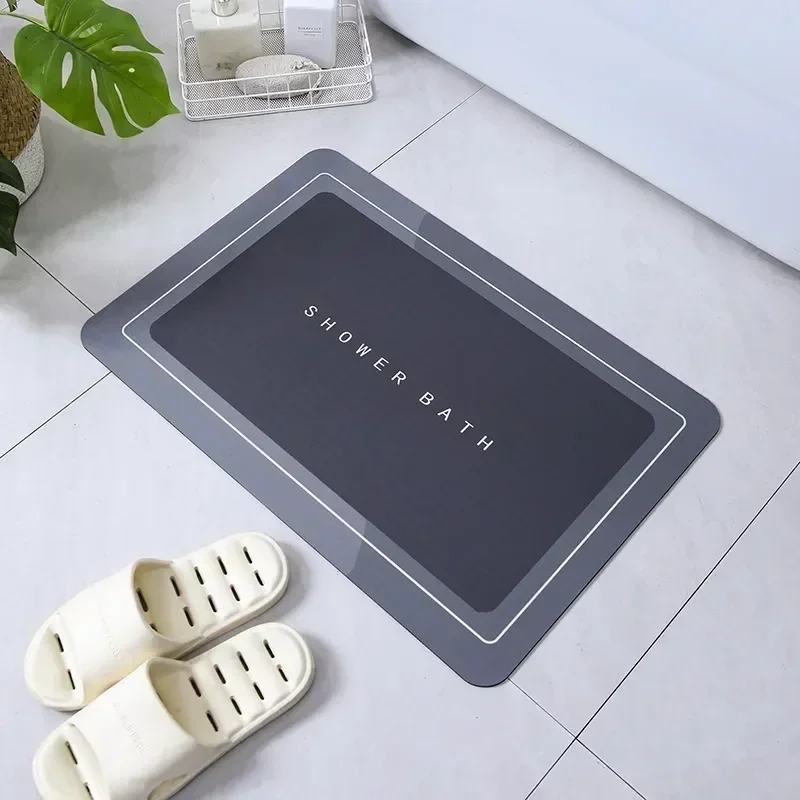 thumbnail image 1 of Alfombra absorbente para baño, alfombra antideslizante para ducha, alfombras de baño de secado rápido, felpudos para entrada de cocina, alfombra para bañera para el hogar, 1 of 5