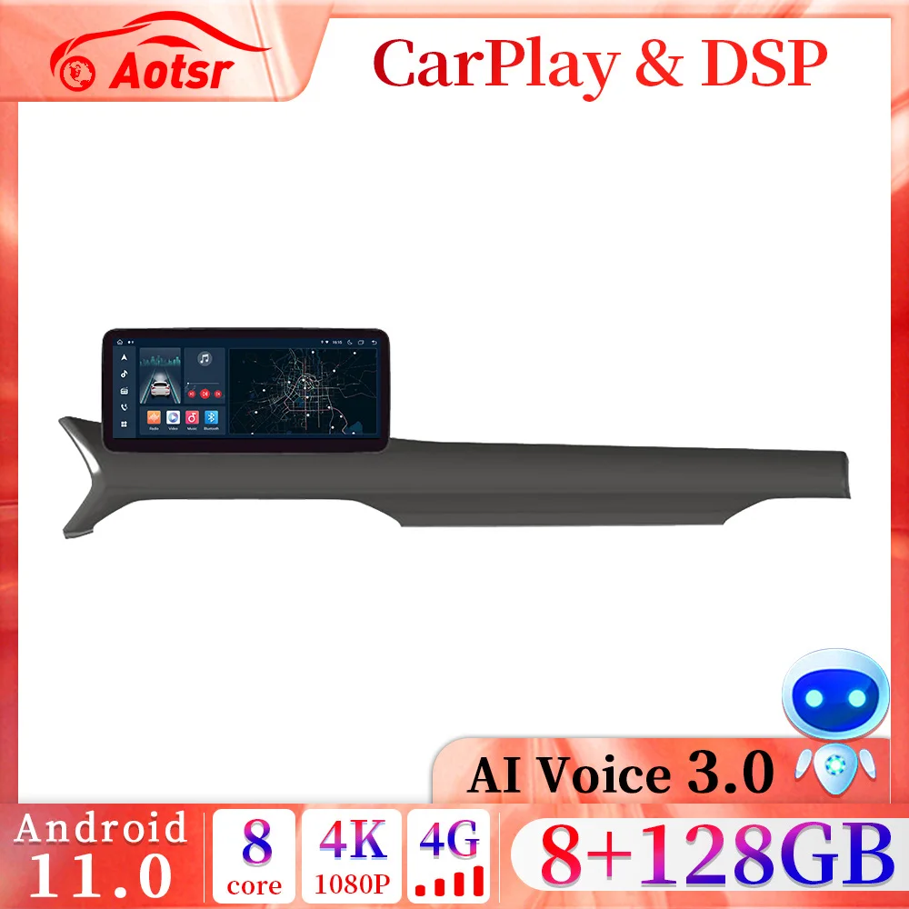 

12.3 inch 128GB Android 11 Car Auto Radio CarPlay GPS For Mazda CX-5 CX-8 2013-2016 Multimedia Player Stereo DSP Navi Head Unit