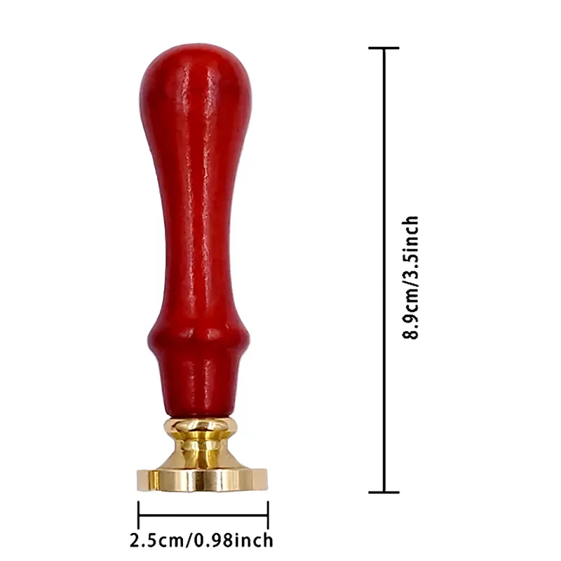 Personalized Wax Stamp Head Vintage Brass with Handle, Wedding Invitations, Party Envelope, Signature Keepsake Gift, 2 Initial