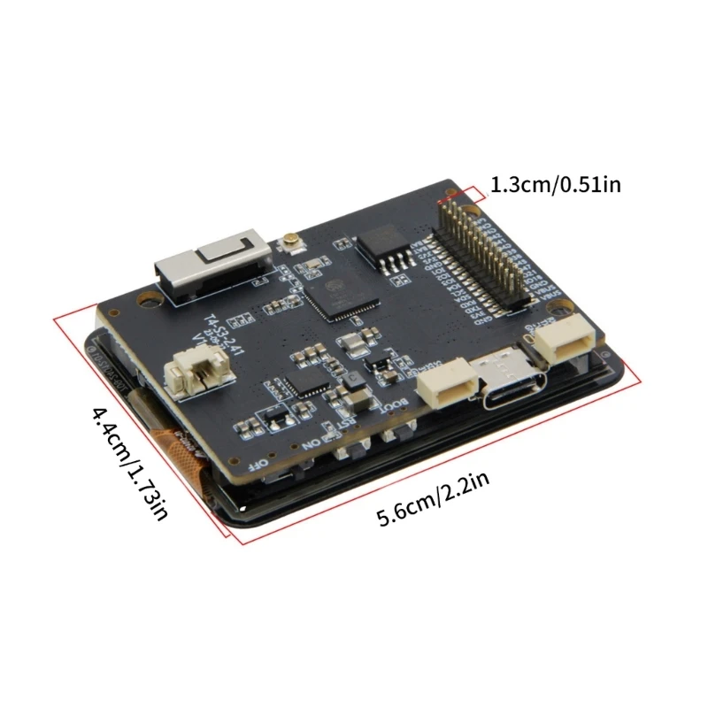 T4-S3 ESP32S3 2.41ġ AMOLED ÷   WiFi,2ھ μ WIFI