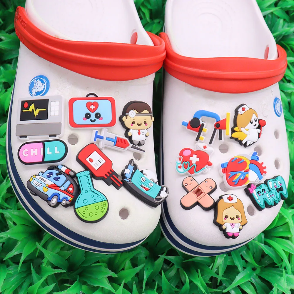 Happy doc - Shoe charms/pins Shoe buttons accessories comics for crocs  $1,50