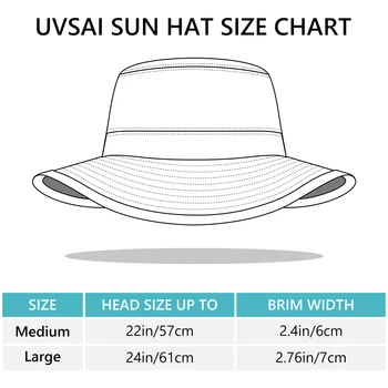 UPF 50+ Foldable Sun Hat Patterned Under Brim Bucket Hats for Summer Hiking Fishing Beach Safari Men Women 3