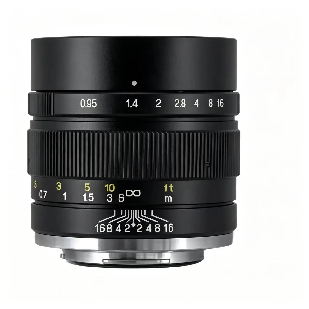 Zhongyi Optical 35mm f/0.95는 , 후지필름, 캐논 미러리스 APS-C 포맷용 보조 프라임 수동 렌즈로 적합합니다.