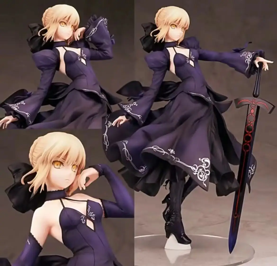 

Искусственная экшн-фигурка Alter Original:Fate FGO Black Saber Altria Dress ver.23 см из ПВХ