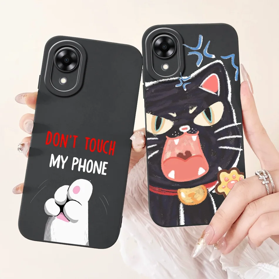 2024 New Cute Cartoon Pattern Soft Silicone Protective Phone Case