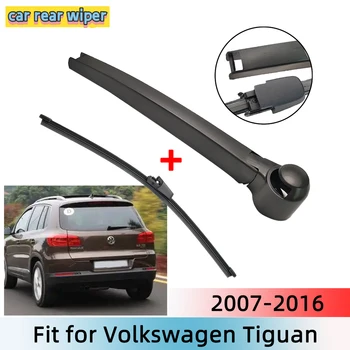 Rear Wiper Blade & Arm Set Kit For Volkswagen Tiguan 2007--2016 Windshield Windscreen Rear Window