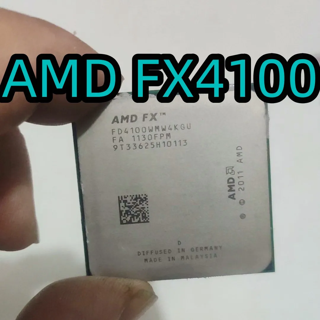 Процессор AMD FX-Series FX4100 FX-4100 FX 4100 3,6 ГГц четырехъядерный четырехпоточный процессор FD4100WMW4KGU разъем AM3 +