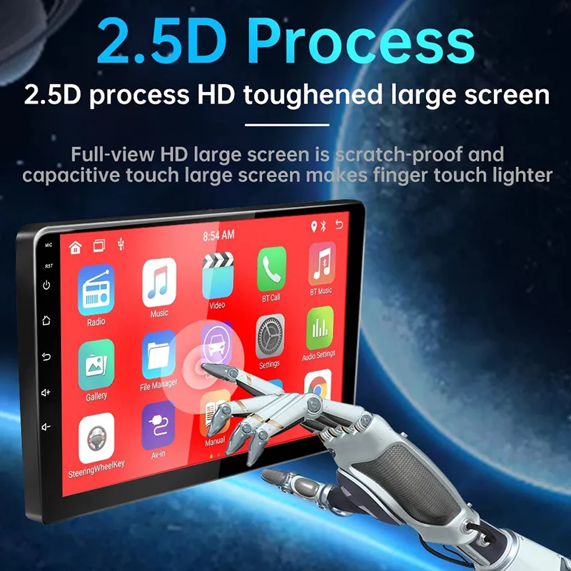 7"/9"/10" Android 11 Car Radio Androidauto Carplay 2 Din GPS Car Audio Automotive Multimedia Player car intelligent systems 4 7"/9"/10" Android 11 Car Radio Androidauto Carplay 2 Din GPS Car Audio Automotive Multimedia Player car intelligent systems - Image 4