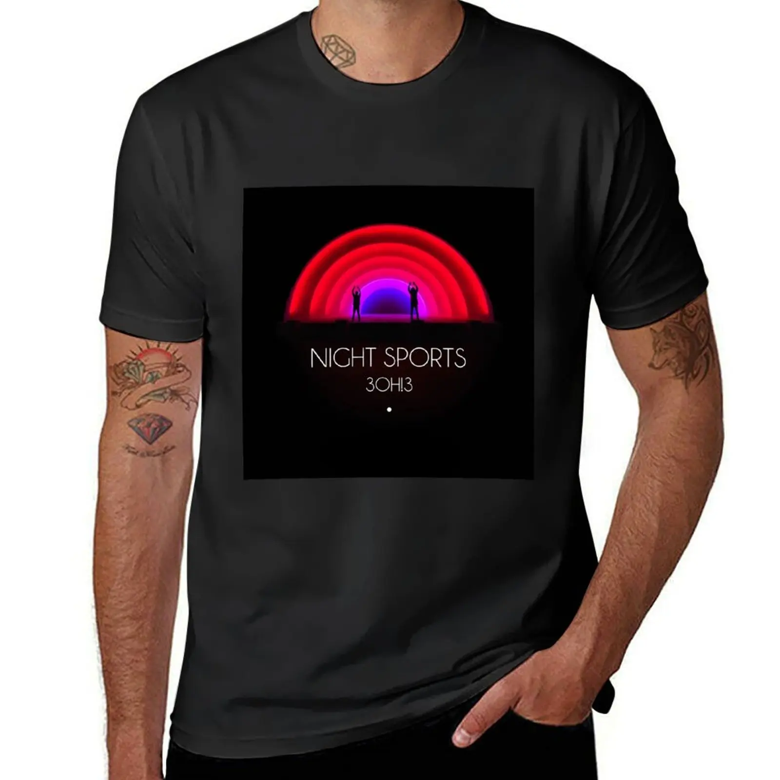 

Night sports T-Shirt sweat customizeds t shirts for men graphic