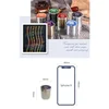 1Roll 2M Recycled Stickers Tape Shadow Chain Stain Material PET Stamping Fasteners Scrapbooking Handbook Adhesives 50mm*2m 6
