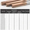 YZH Carbide Machine Reamer HRC60 11mm ~25mm Coated Straight Groove 4F 6F Tolerance H7 Inner Hole Harened Steel Metal Cutter CNC 5