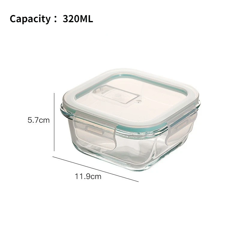 Microwave safe Round Glass Lunch Box With Lid Perfect For - Temu