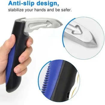 Maniglia di Assistenza per Portiera Auto 2 in 1, Maniglia Multifunzione per Veicoli, Rompivetro Portatile, Maniglia di Assistenza per Auto