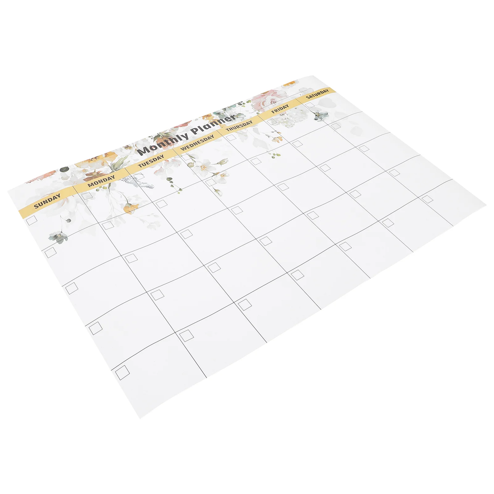 

Fridge Magnet Magnetic Calendar Home Supply Refrigerator Dry Erase Board Planner