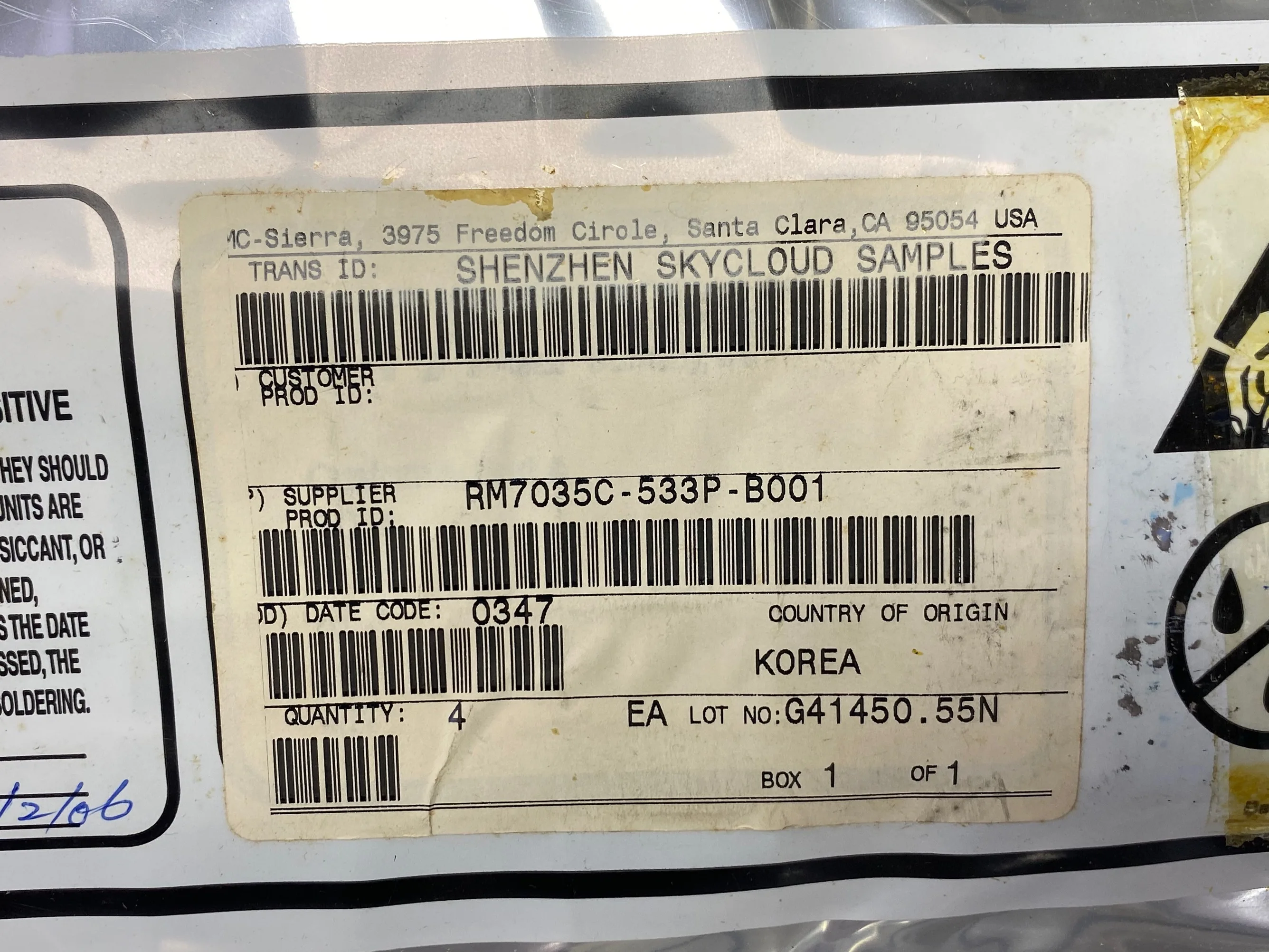 

RM7035C-533P-B001 （1pcs） BOM matching / one-stop chip purchase original