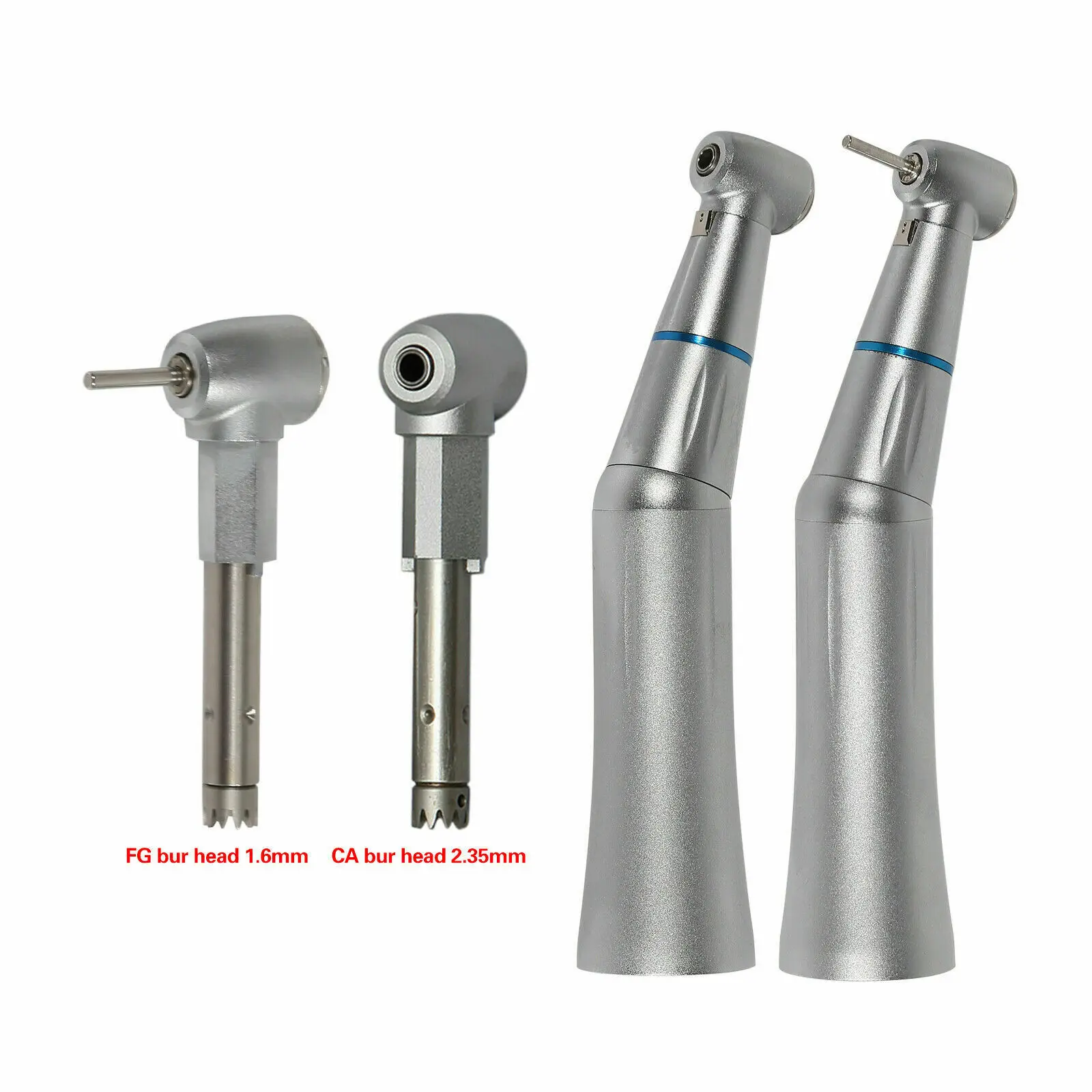 

Dental Inner Water Spary Slow Low Speed Contra Angle Handpiece Push Button 2.35mm/1.6mm Burs fit Kavo Nsk