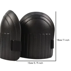 Premium Ergonomic Knee Pads: Ultimate Comfort and Protection for Professionals (Black)