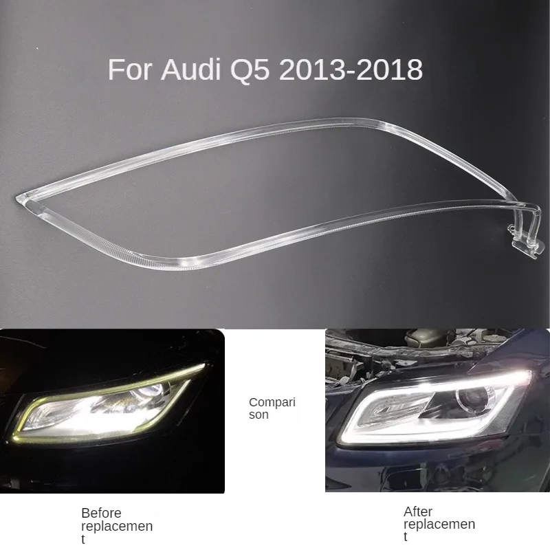 

For AUDI Q5 2013-2018 DRL Light guide plate Light guide tube Headlight Daytime Running Light Guide Angel Eye