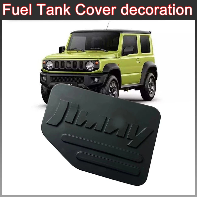 Per Suzuki Jimny Jb64 Jb74W 2019 2022 Car Fuel Filler Tank Cover Oil Fuel Tank Cap Cover Decorazione Adesivi Accessori Auto