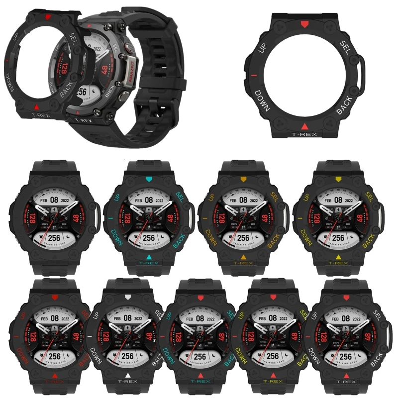 2-Pack Protective Case For Amazfit T-Rex 3 - Hard PC Cover - View #6