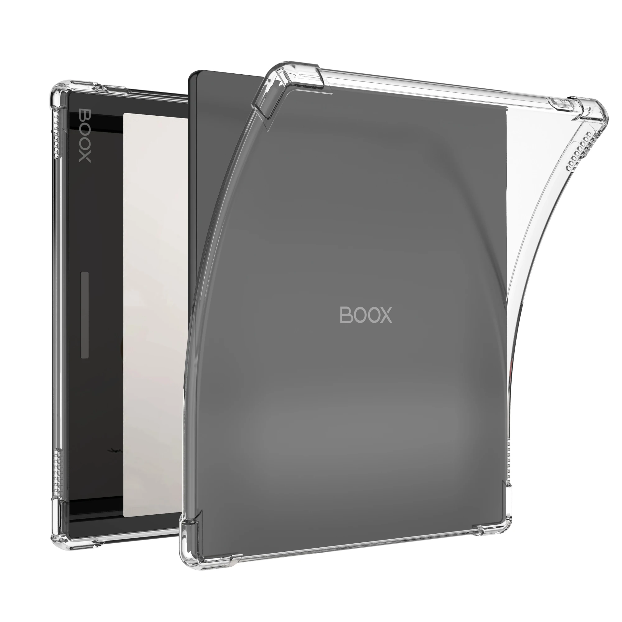 

Clear Case for Onyx Boox Leaf2/3/Leaf3 C/Boox Page/Galileo e-Reader - Ultrathin Lightweight Transparent Flexible Soft Back Cover