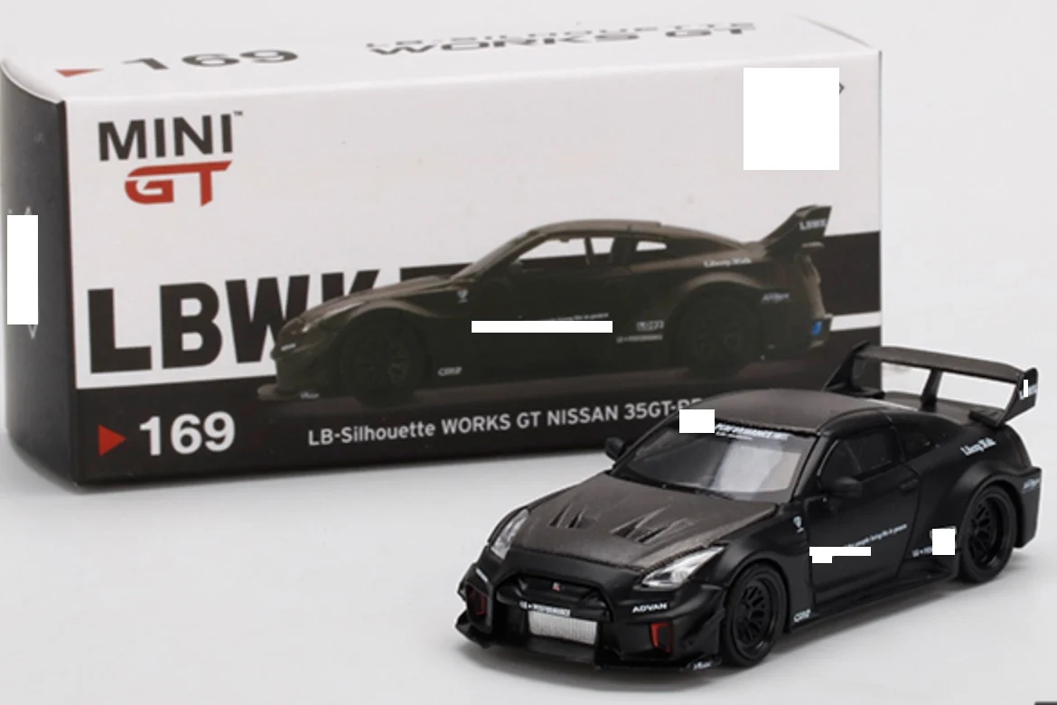 

Mini gt 169 1:64 NISSAN GT Collection die cast alloy car model decoration gift