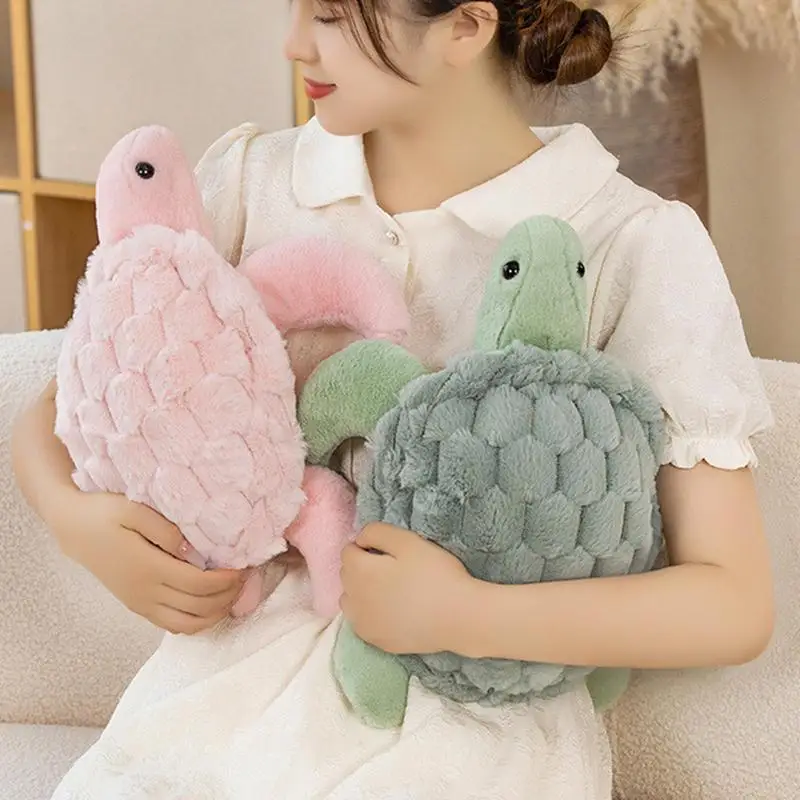 

Stuffed Turtle Plush Toy Kawaii Animal Dolls Plush Turtle Toys Soft Stuffed Animal Sea Turtle Pillow For Kids Toys Pillow Gifts