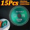 1-15Pcs Diamond Saw Blade 100/115/125mm Multi-Function Compound Glass cutting disc for Concrete Ceramic Marble Metal Stone
