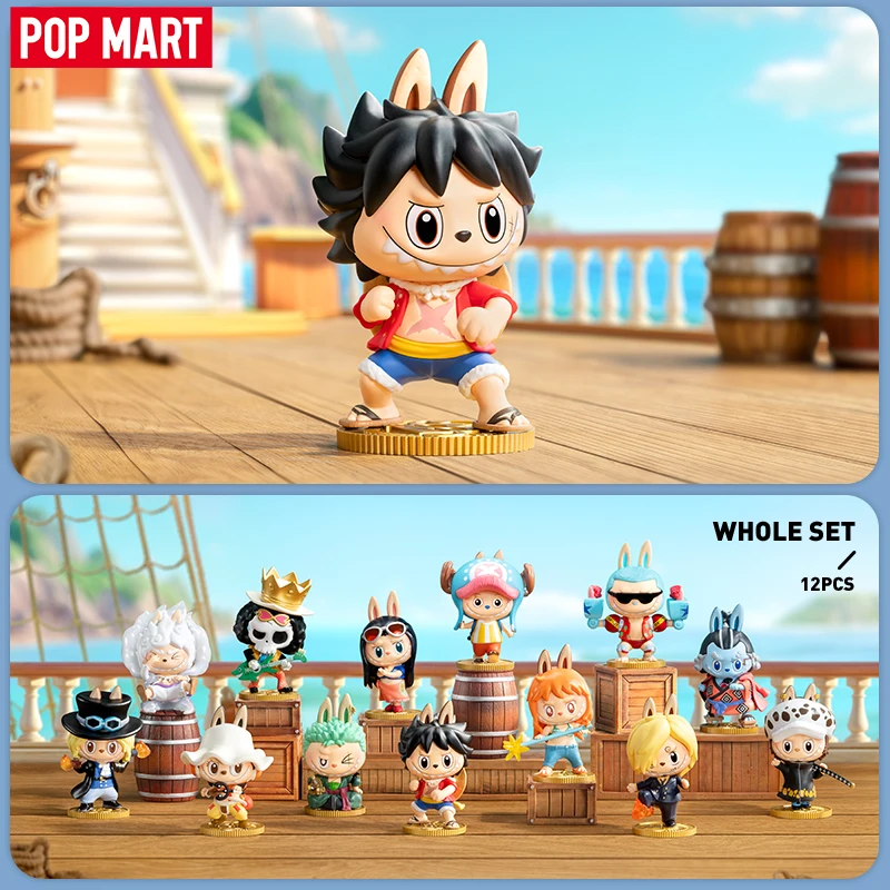 POP MART THE MONSTERS × One Piece Series Figures 1PC/12PCS